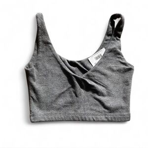 Brandy Melville Charcoal Gray Lydia Tank